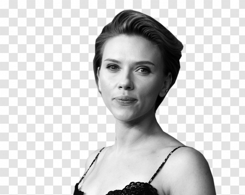 Scarlett Johansson The Avengers Black Widow Portrait Actor - Her Transparent PNG