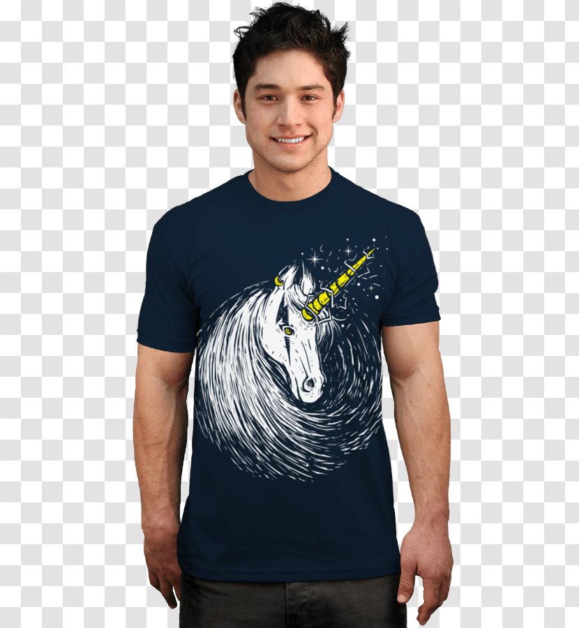 T-shirt Spider-Man Clothing Design By Humans - Spiderman - Unicorn Face Transparent PNG