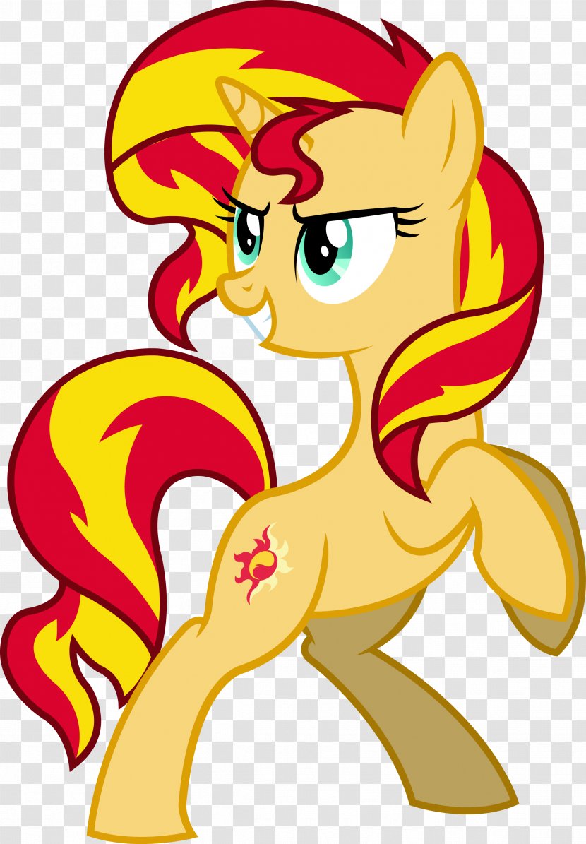 Pony Sunset Shimmer Pinkie Pie Rainbow Dash Applejack - Horse Like Mammal - Shimmering Transparent PNG