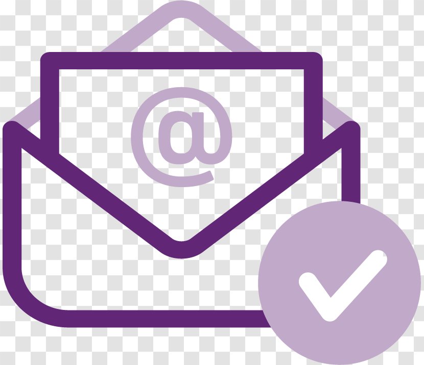 Email Address Clip Art - Purple Transparent PNG