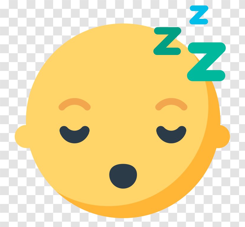 Emojipedia Emoticon Symbol Sleep - Cartoon - Emoji Transparent PNG