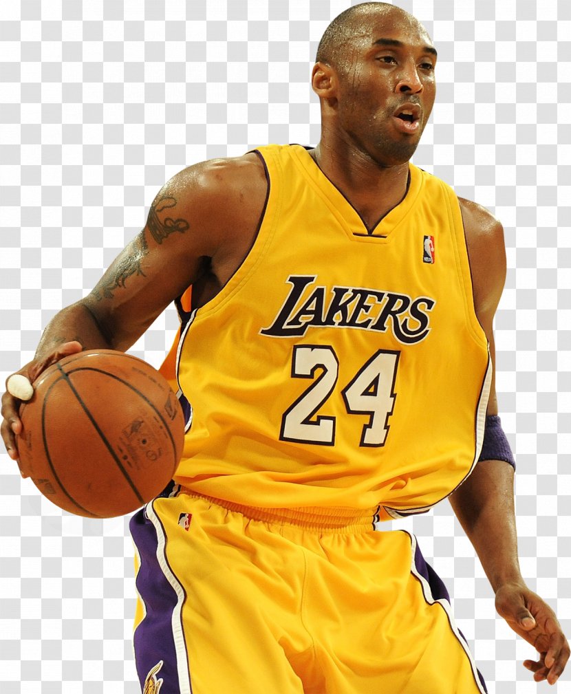 Kobe Bryant Los Angeles Lakers Basketball Player Athlete Team Sport - Jersey Transparent PNG