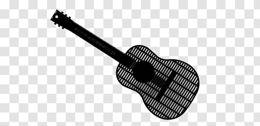 Acoustic Guitar Acoustic-electric 0 - Black Hat - Fly Swatter Transparent PNG