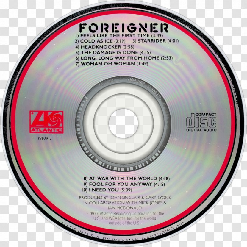 Compact Disc Foreigner I Want To Know What Love Is: The Ballads Complete Greatest Hits - Watercolor Transparent PNG