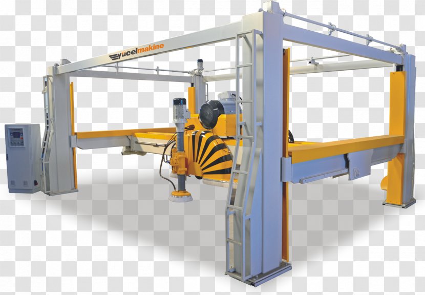 Machine Marble Manufacturing Cutting Crane Transparent PNG