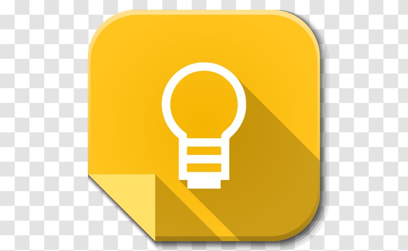 Symbol Yellow Sign - Shopping List - Apps Google Keep Transparent PNG