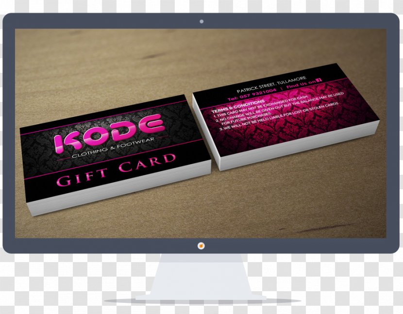 Brand Product Design KODE-TV - Gift Voucher Transparent PNG