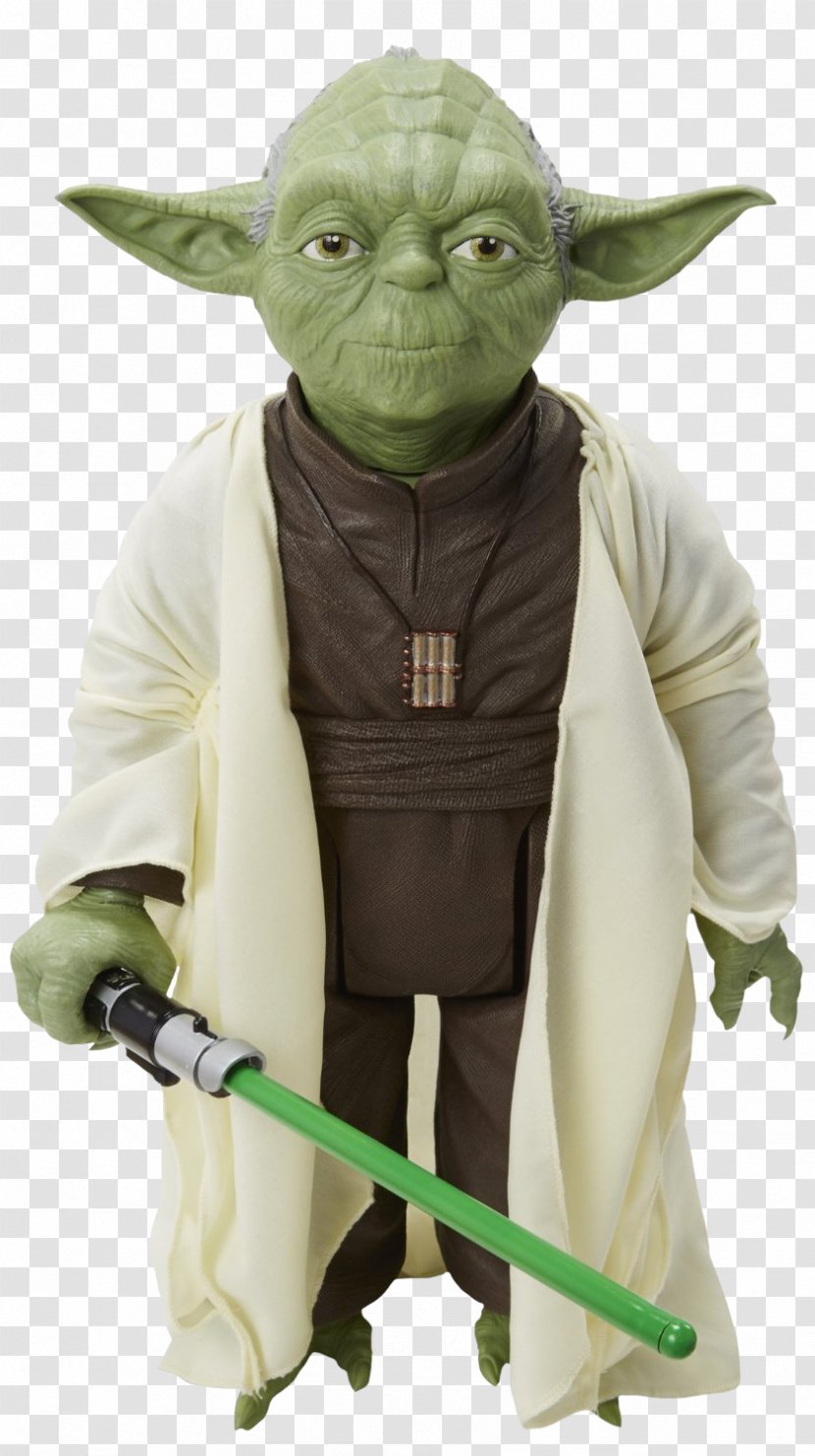 Yoda Star Wars Jedi Lightsaber The Force - Action Figures Transparent PNG