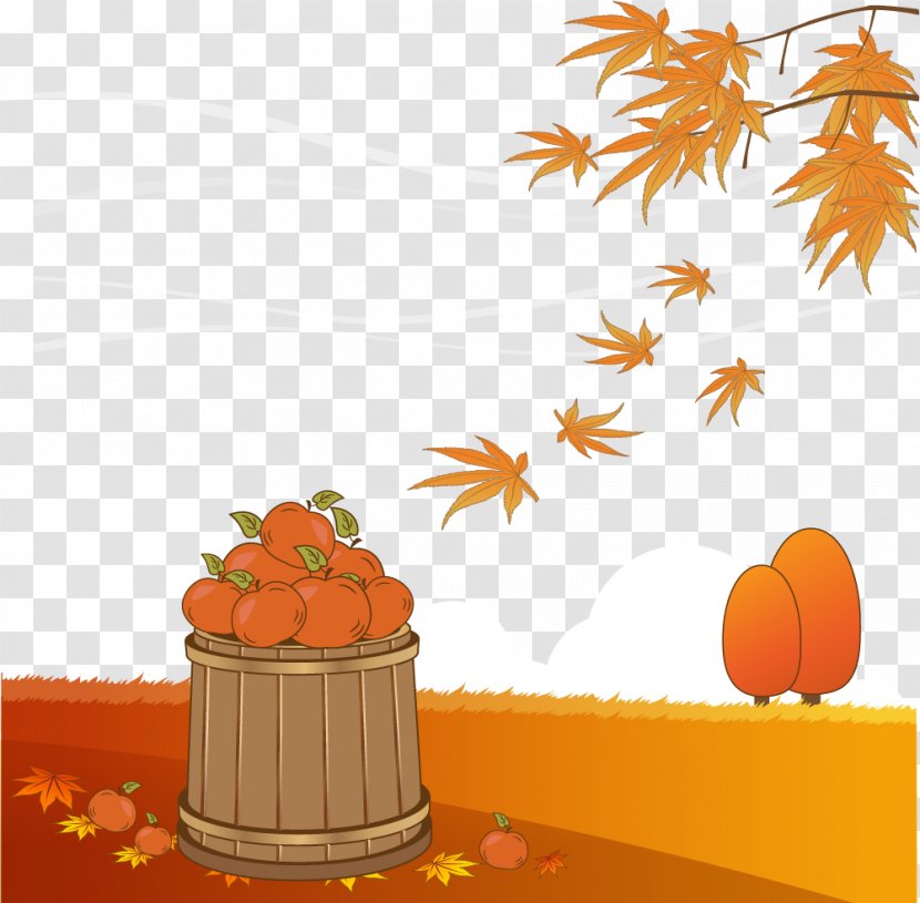 Autumn Maple Leaf Clip Art - Shutterstock - Pumpkin Vector Transparent PNG