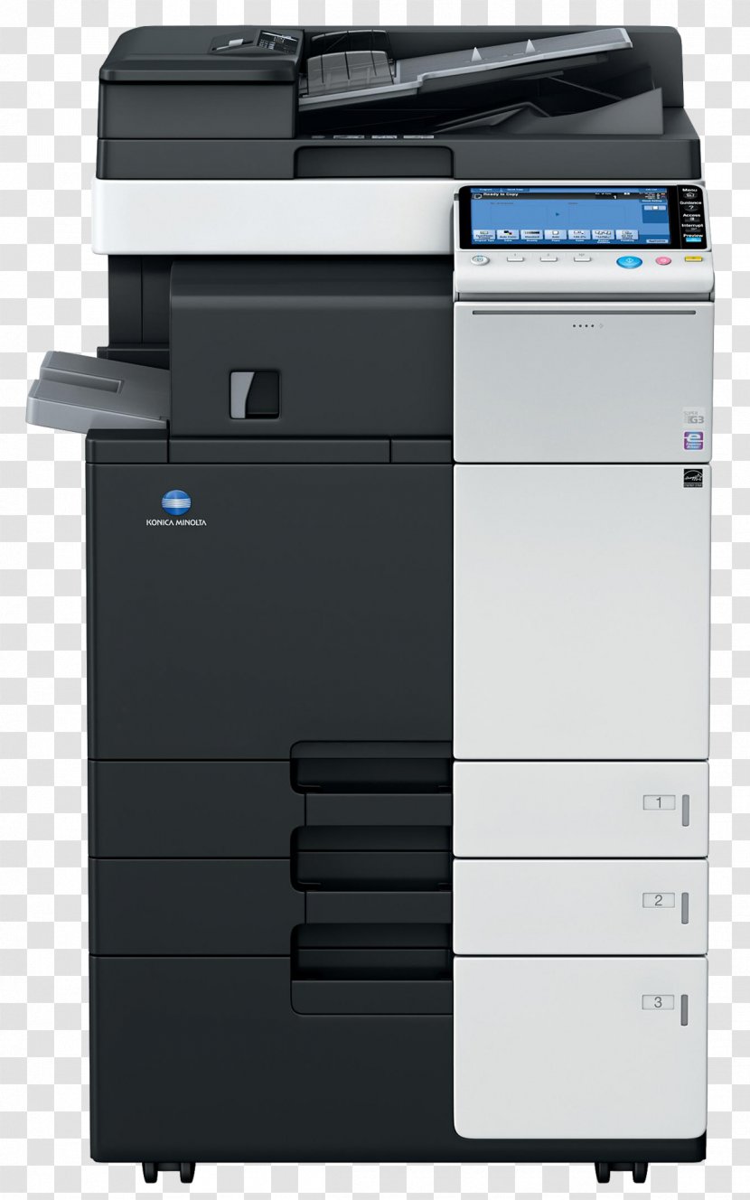 Multi-function Printer Konica Minolta Photocopier Image Scanner - Toner Cartridge - Xerox Transparent PNG