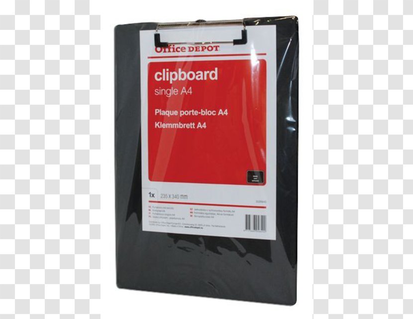 Clipboard Directory Acco Plastic Multimedia - Paper Clamp Transparent PNG