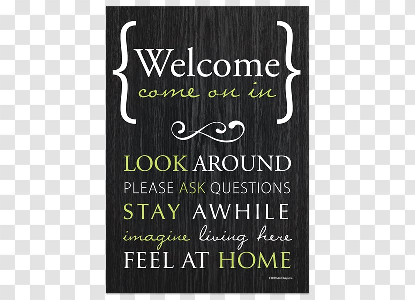 Studio 4 Signs Wedding Reception Brides House - Com - Welcome Sign Transparent PNG