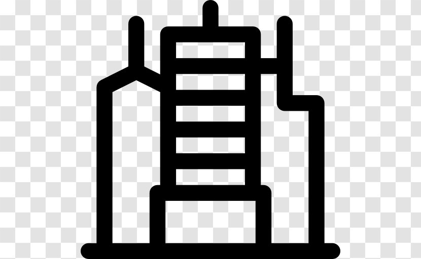 Urban - Building - Black And White Transparent PNG