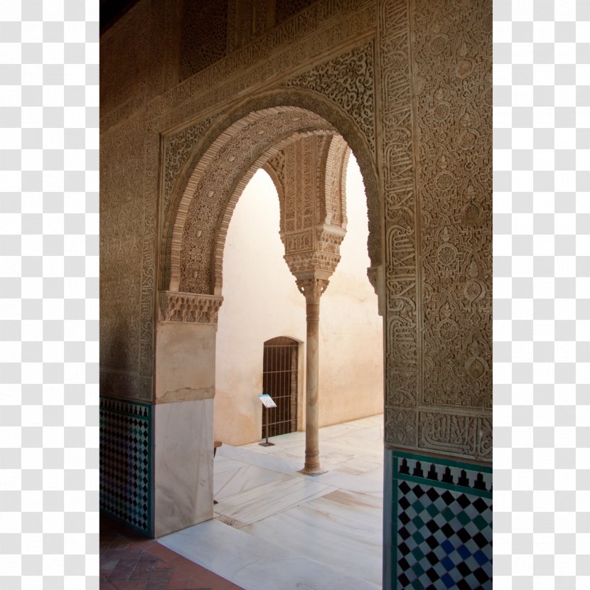 Alhambra Window Arch Nasrid Dynasty Palace - Ceiling Transparent PNG