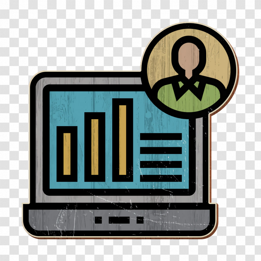 Demographic Icon Digital Banking Icon Laptop Icon Transparent PNG