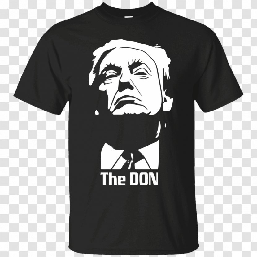 Donald Trump The Godfather Vito Corleone T-shirt United States - White Transparent PNG