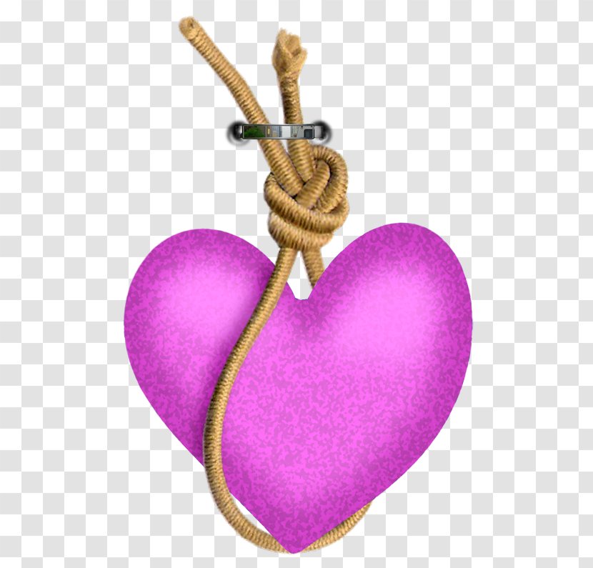 Heart - Love - Purple Ornaments Transparent PNG