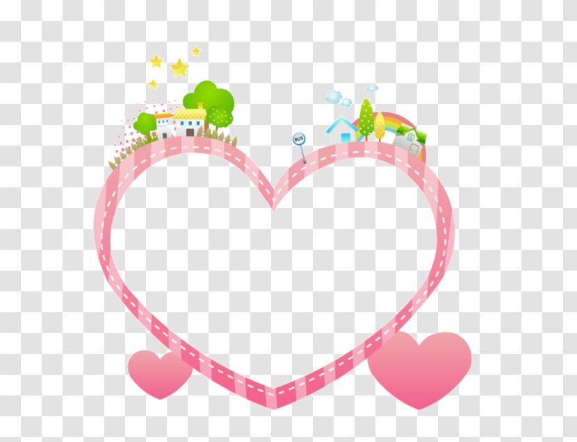 Image Heart Vector Graphics Love - Smile - Pink Baby Border Gifs Transparent PNG