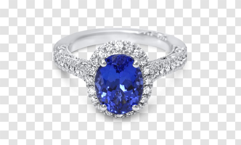 Sapphire Wedding Ring Jewellery Engagement - Fashion Accessory - Halo Transparent PNG