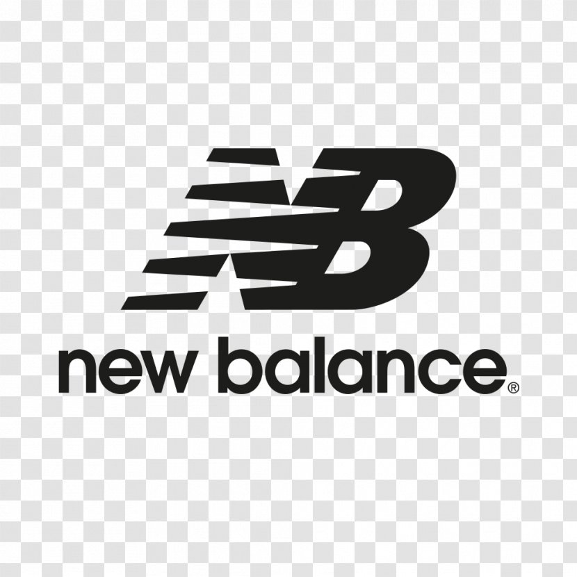 New Balance Sneakers Shoe Adidas Logo - Black And White Transparent PNG