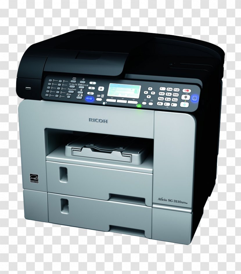 Laser Printing Inkjet Ricoh Multi-function Printer - Sale Left Transparent PNG