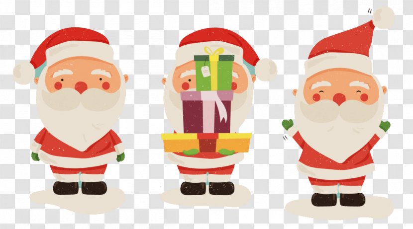 Santa Claus Christmas Ornament - Decoration - Cute Transparent PNG