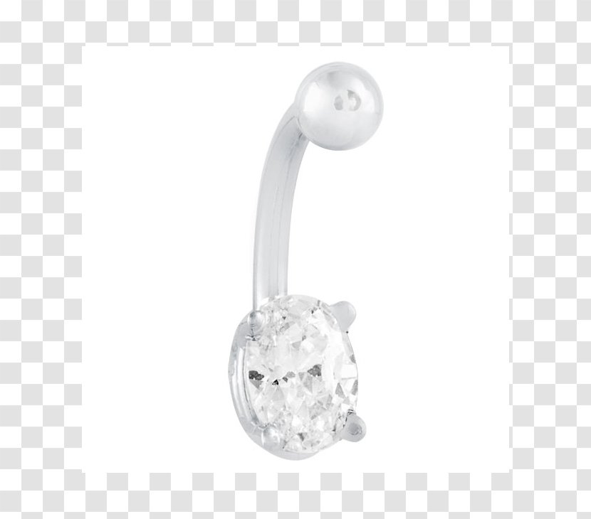 Earring Body Jewellery Silver Transparent PNG