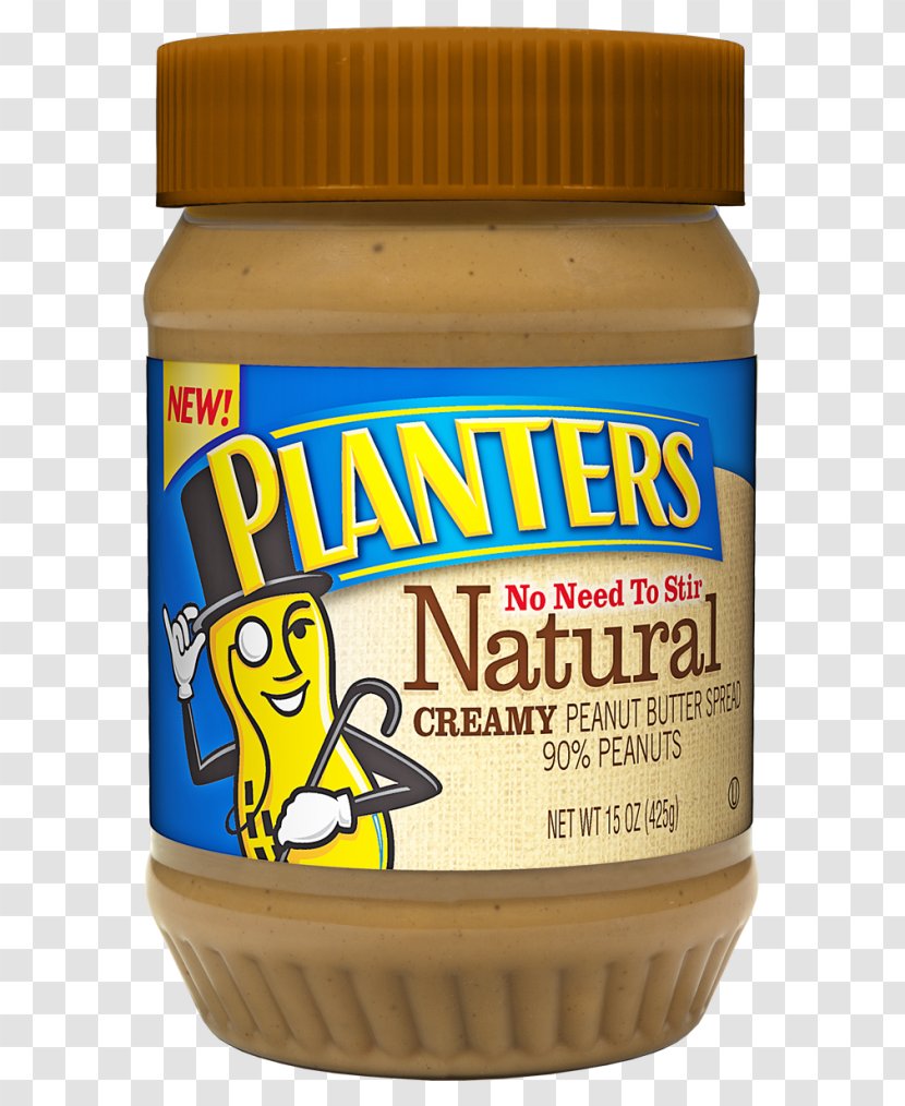 Cream Planters Toast Peanut Mixed Nuts - Butter Transparent PNG