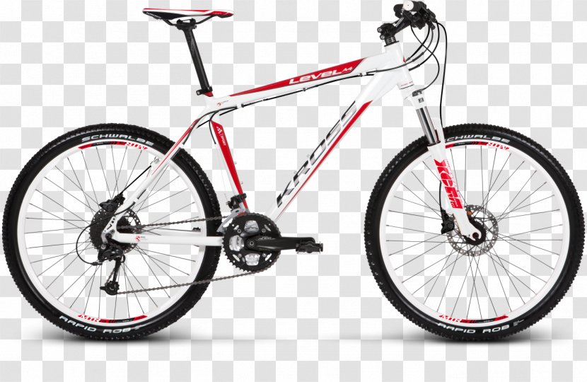 Mountain Bike Bicycle Kross SA Disc Brake Shimano - Tire Transparent PNG