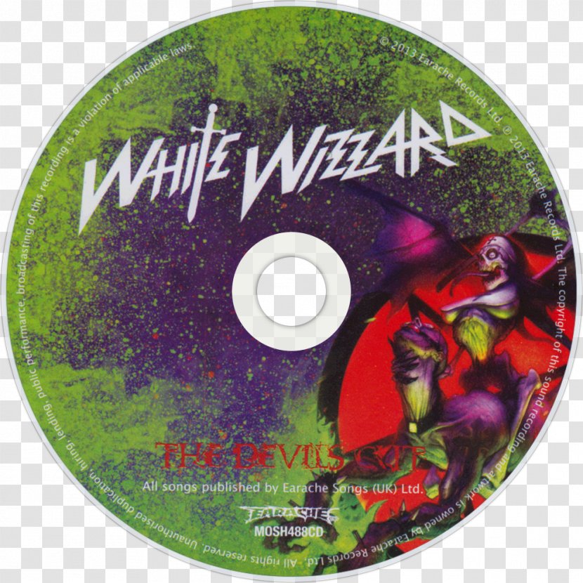 Over The Top White Wizzard Phonograph Record Compact Disc Devil's Cut Transparent PNG