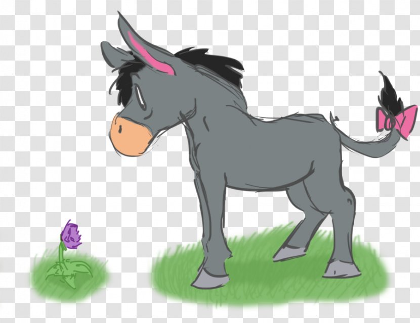 Horse Foal Stallion Pony Colt - Supplies - Eeyore Transparent PNG