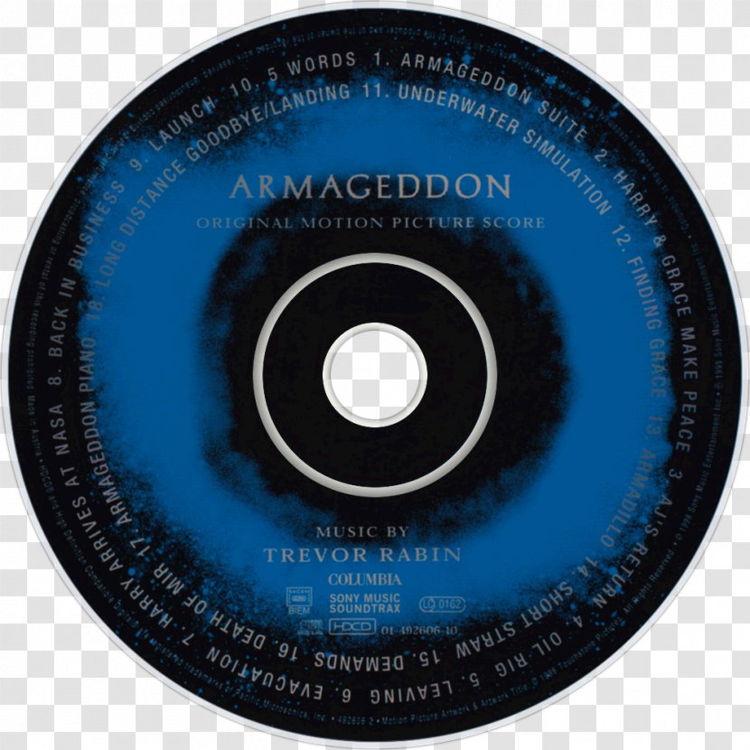 Compact Disc Brand Disk Storage - Armageddon Transparent PNG