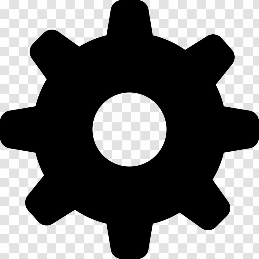 Clip Art Openclipart Free Content Vector Graphics - Black Gear - Icon Clipart Transparent PNG