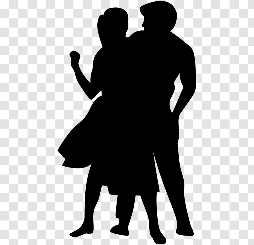 Dance Swing Clip Art - Disco - Silhouette Transparent PNG