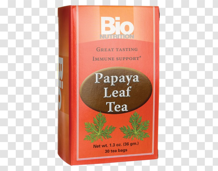 Green Tea Bag Health Papaya Leaf - Juice Transparent PNG