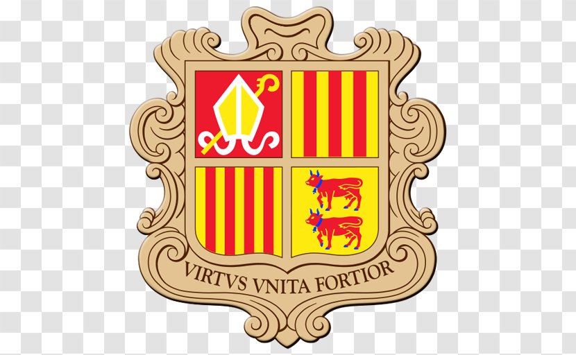 Parishes Of Andorra Coat Arms Flag National - Brand - Royal Court Transparent PNG