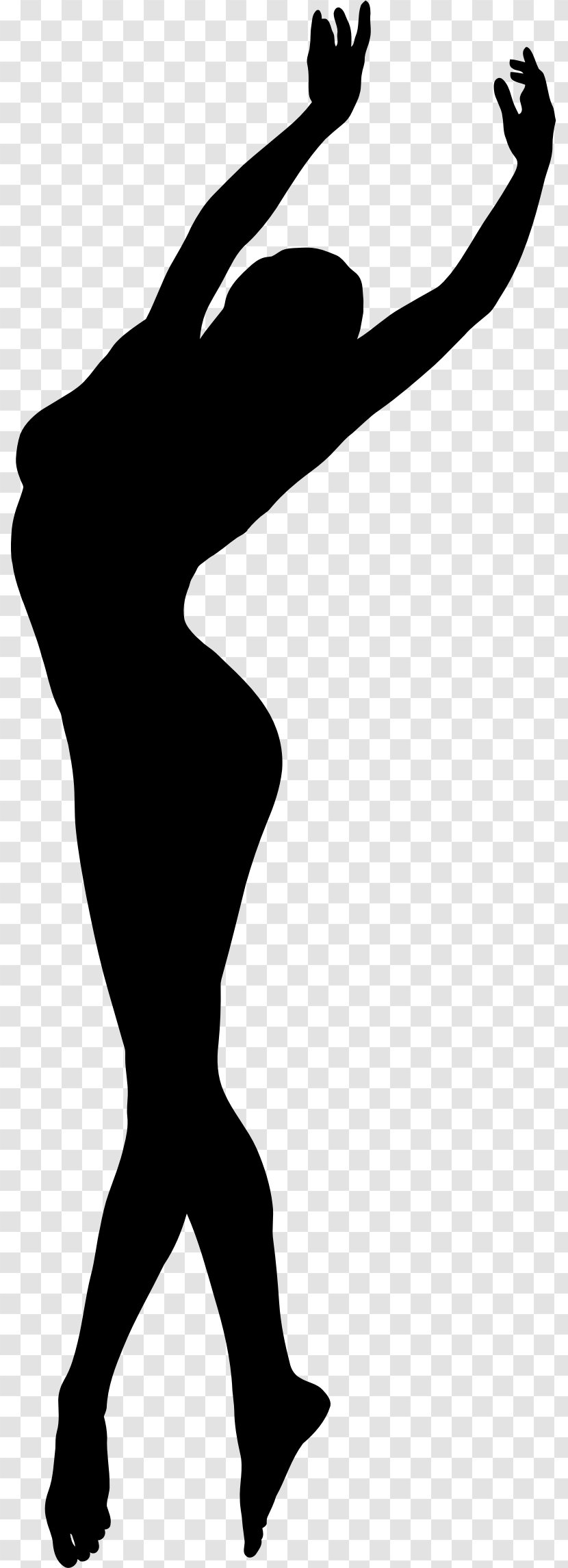 Dance Silhouette Drawing - Cartoon - Invisible Woman Transparent PNG