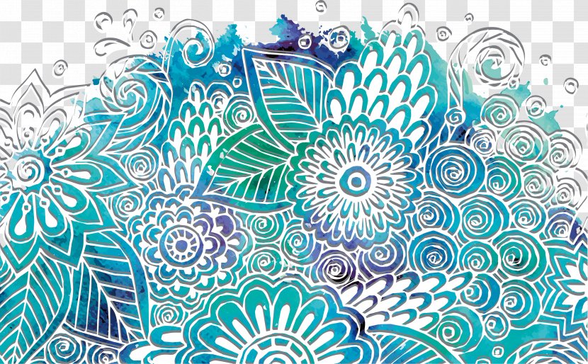 Ice Cream Graphic Design Illustration - Painted Leaf Creative Background Shading Transparent PNG