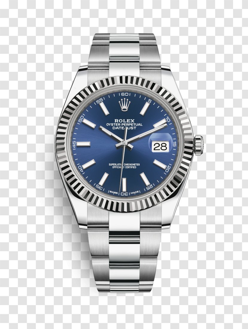 Rolex Datejust Daytona Submariner Watch - Electric Blue Transparent PNG