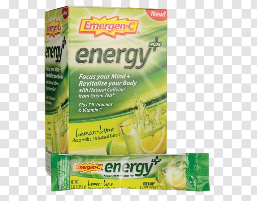 Dietary Supplement Emergen-C Drink Mix Energy Shot Alacer Corp. - Vitamin - Swanson Health Products Transparent PNG
