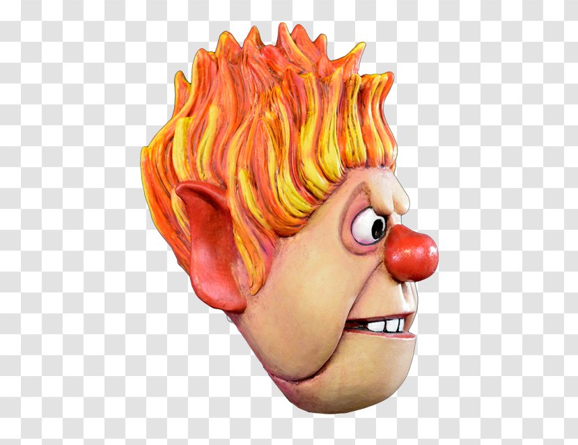 Heat Miser The Year Without A Santa Claus Nose Corvus Clothing And Curiosities Mouth - Mask Transparent PNG