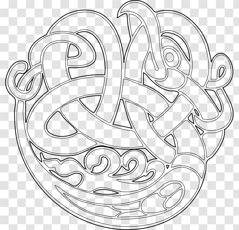 Celtic Knot Celts Drawing Ornament Clip Art - Auto Part - Merlin Monro Transparent PNG