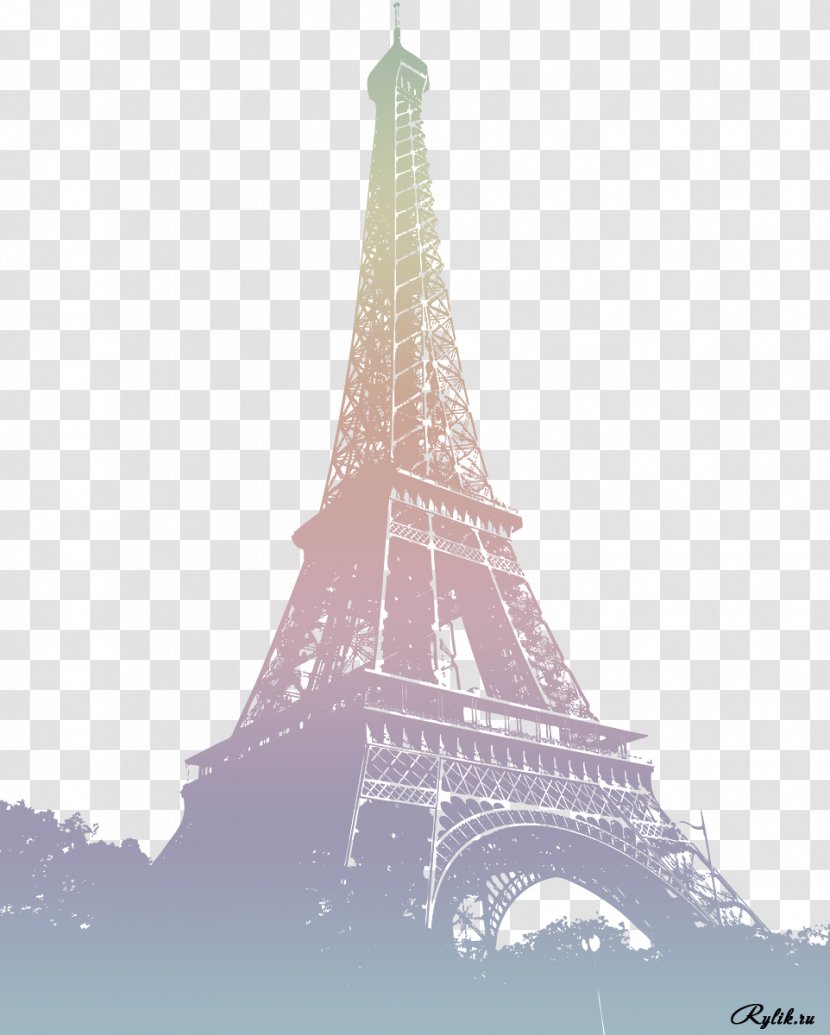 Eiffel Tower Seine Champ De Mars - Paris - Architecture Transparent PNG