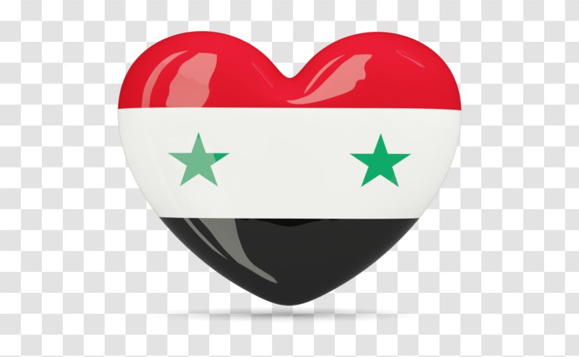 Flag Of Syria Royalty-free Stock Photography Vector Graphics - Heart Transparent PNG