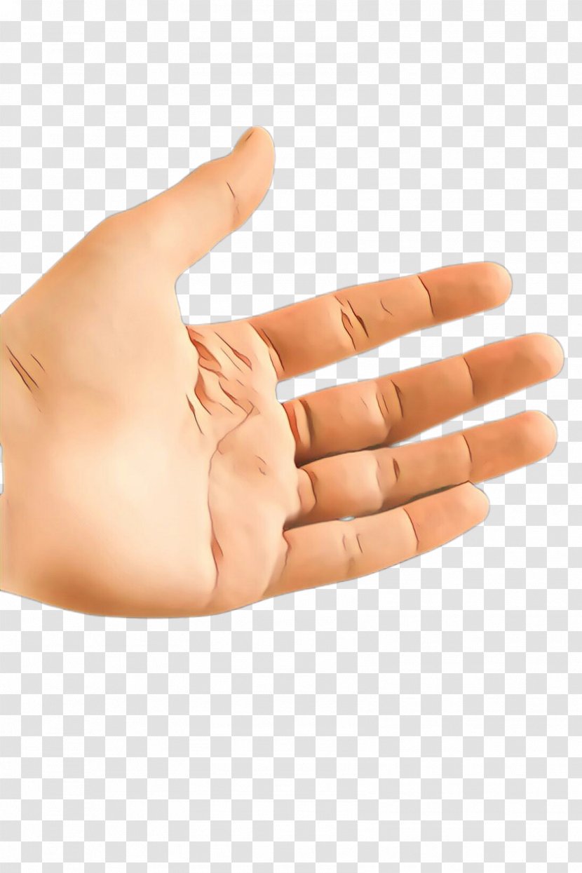 Finger Hand Skin Wrist Gesture - Thumb - Ring Beige Transparent PNG