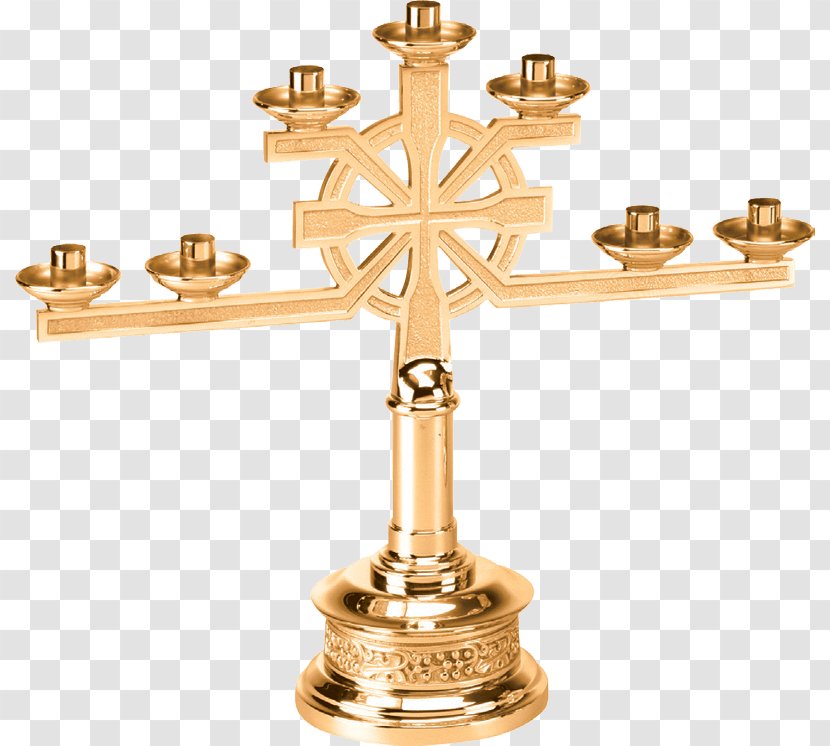 Crucifix Candelabra Altar Symbol Transparent PNG