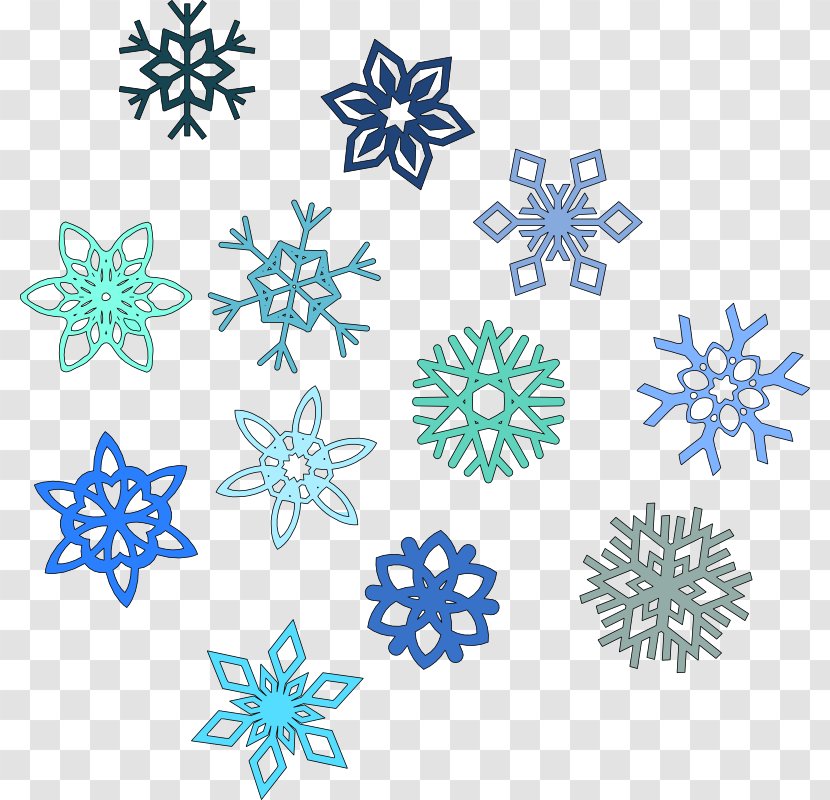 Snowflake Light Free Content Clip Art - Document - Pictures Of Snowflakes Transparent PNG
