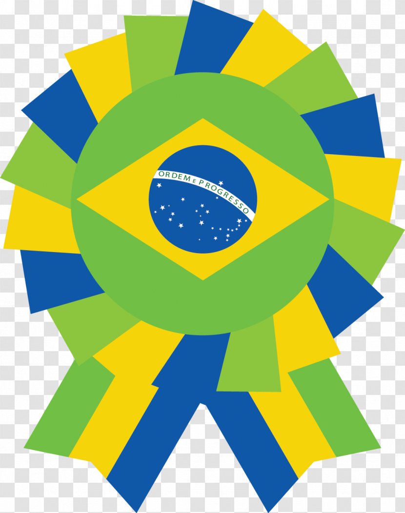 Flag Of Brazil Clip Art - National - Pin Transparent PNG
