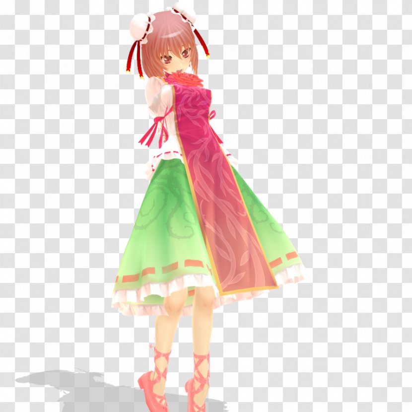 Costume Character Fiction - Doll - Chinese Momo Transparent PNG