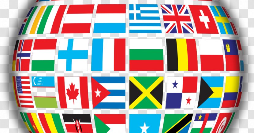Globe Flags Of The World Map - Symmetry Transparent PNG